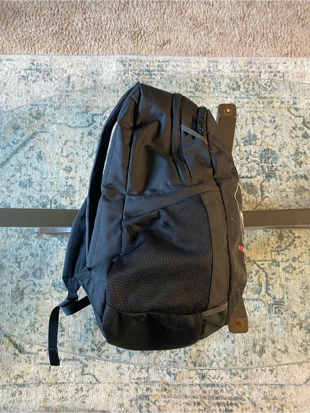 The North Face Black Sunder Backpack with Logo